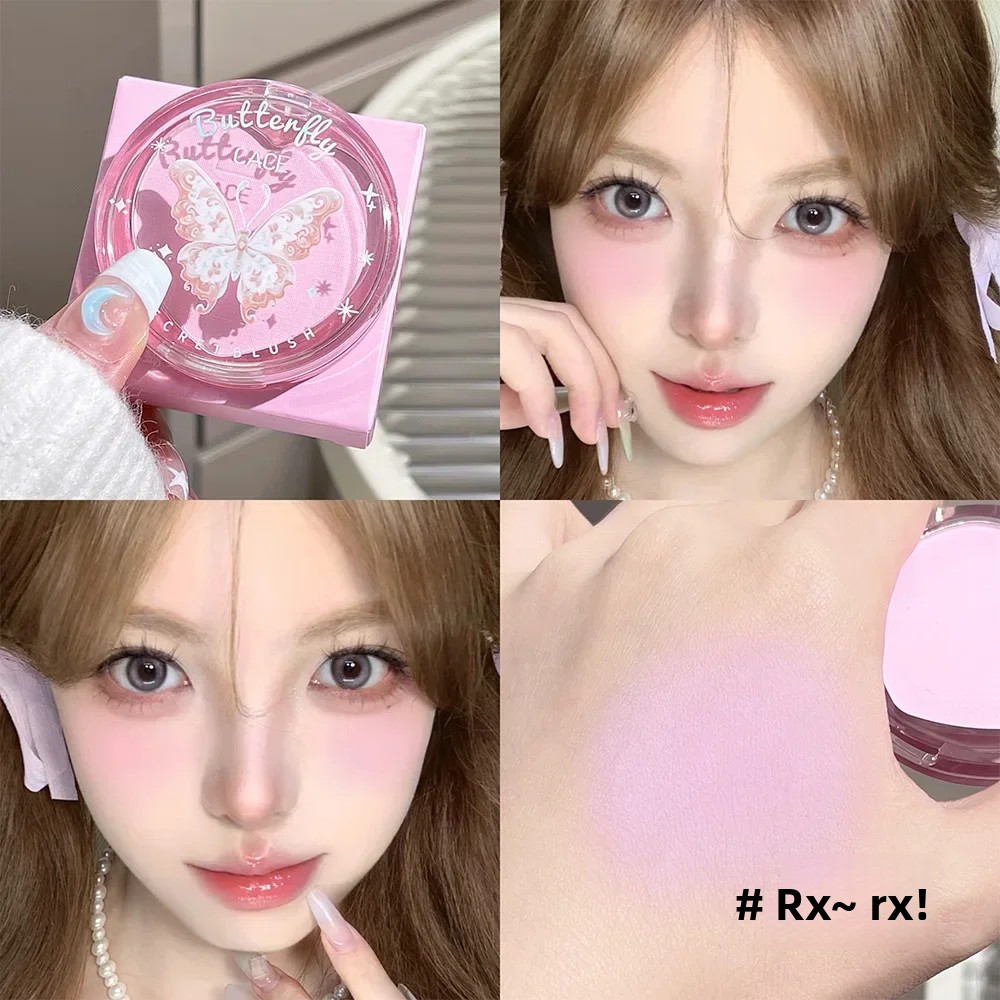 Beauty Makeup Look - Romantic Butterfly 3-Color Blush Palette Cheek