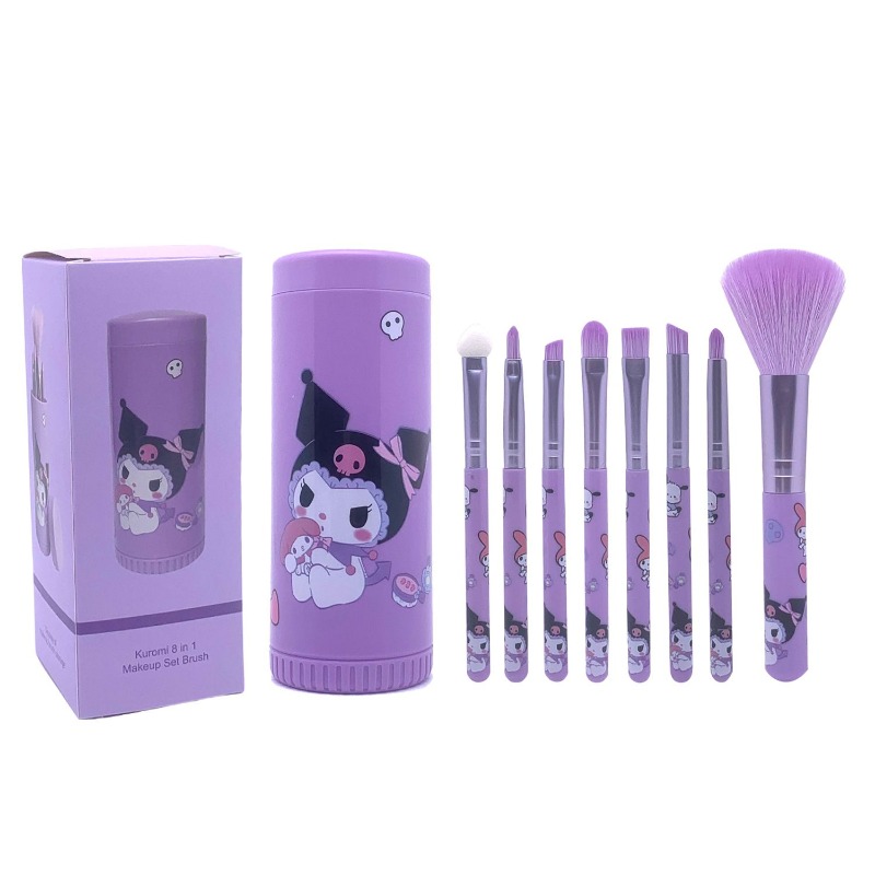 My Beauty Makeup Set - Cute cartoon character Kuromi makeup brush