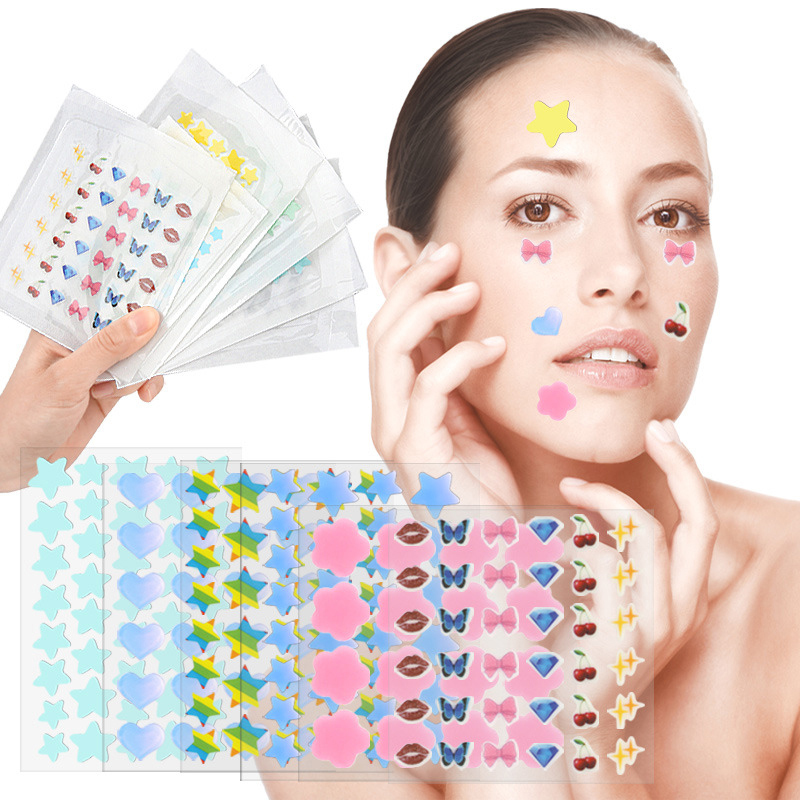 Makeup And Beauty - Color Cartoon Acne Patch Skin Care