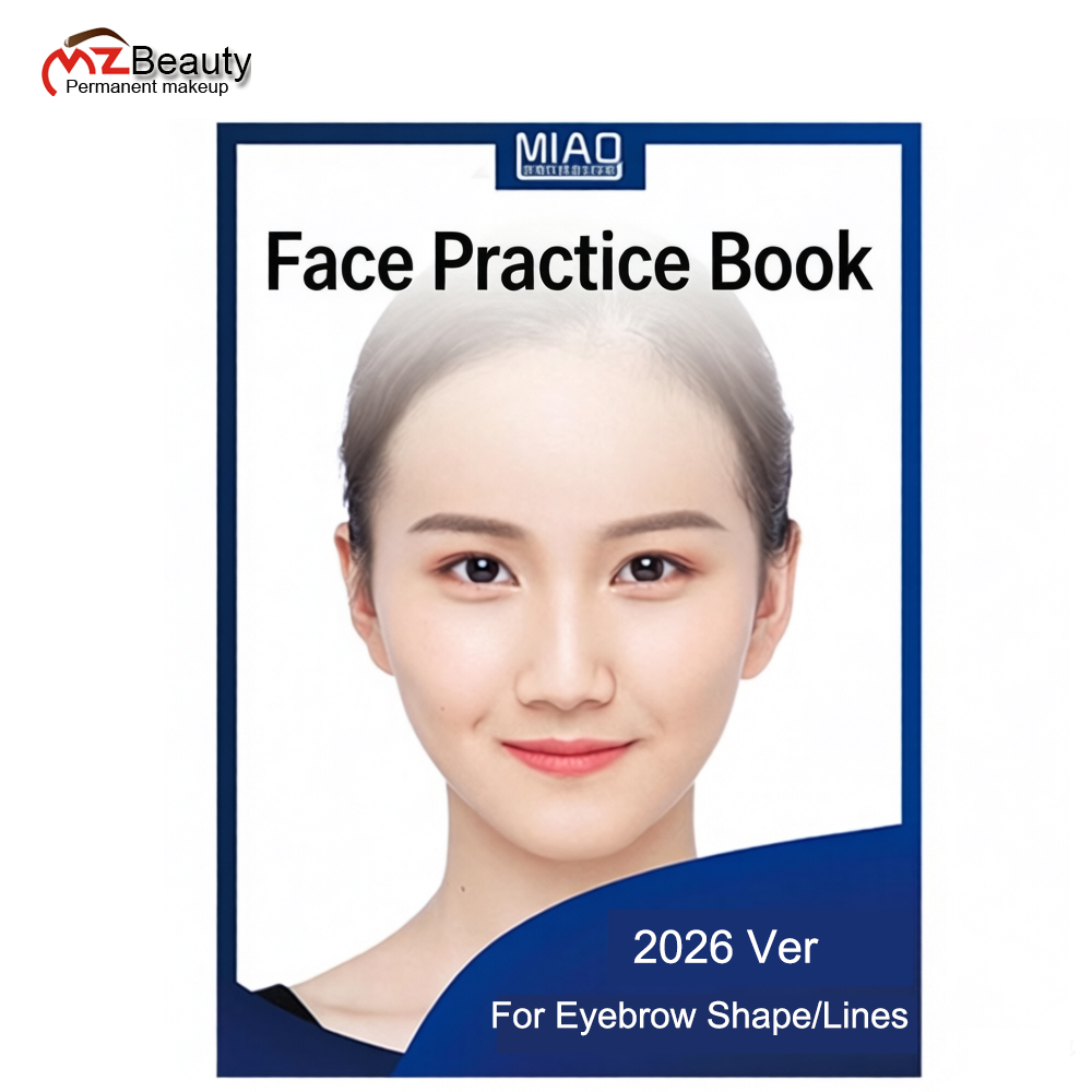 Beauty Makeup Book - Textbook B Face Design 56 Pages