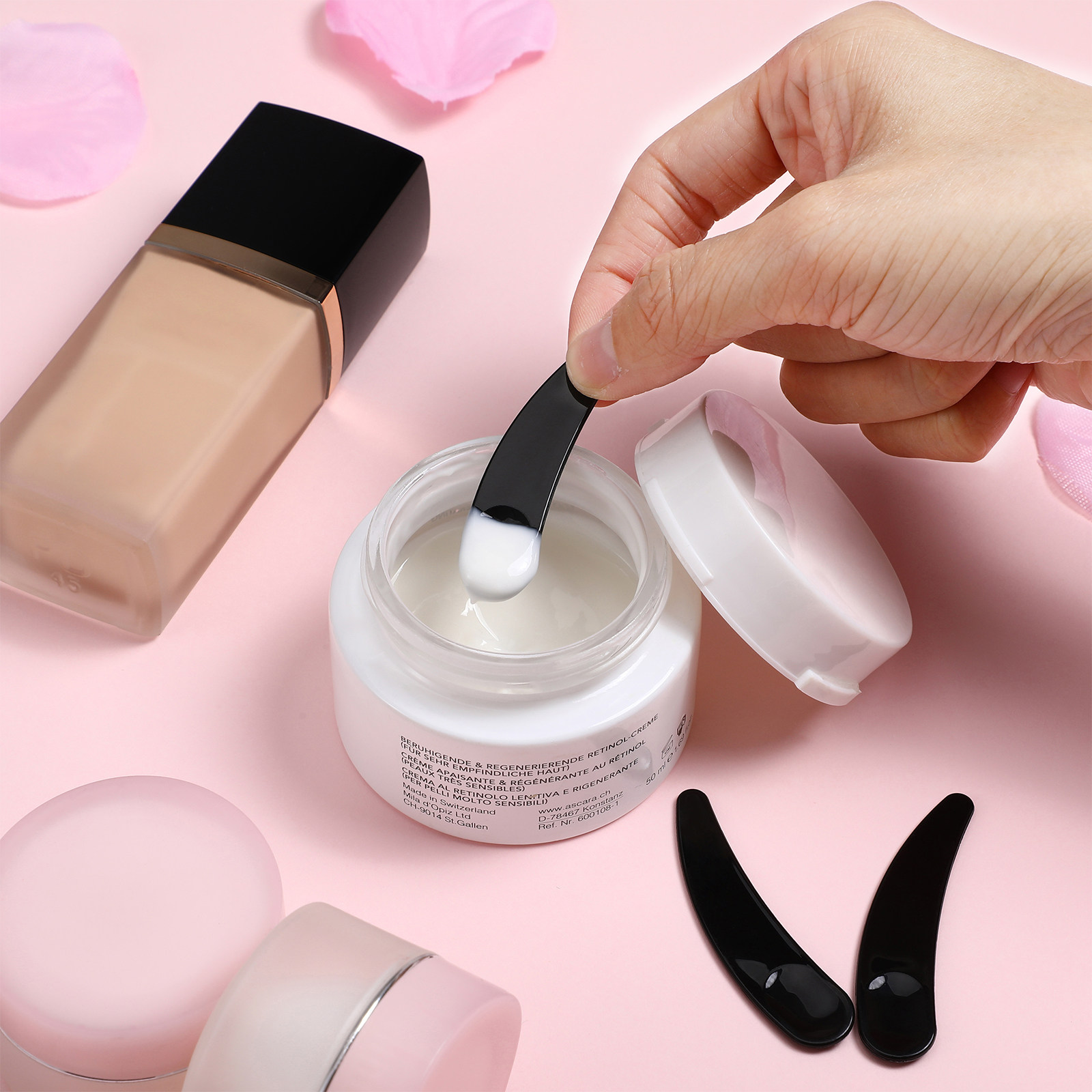 Beauty Makeup Face - 50Pcs Skincare Spatulas Face Cream Spoon