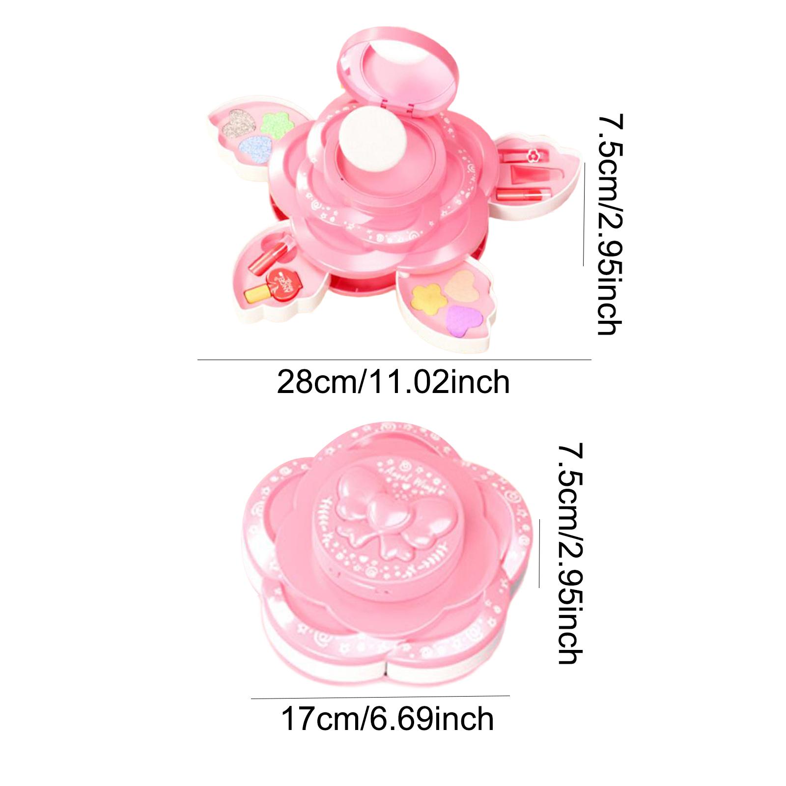 Beauty Real Makeup - Kids Makeup Kit Washable Lipstick Blush