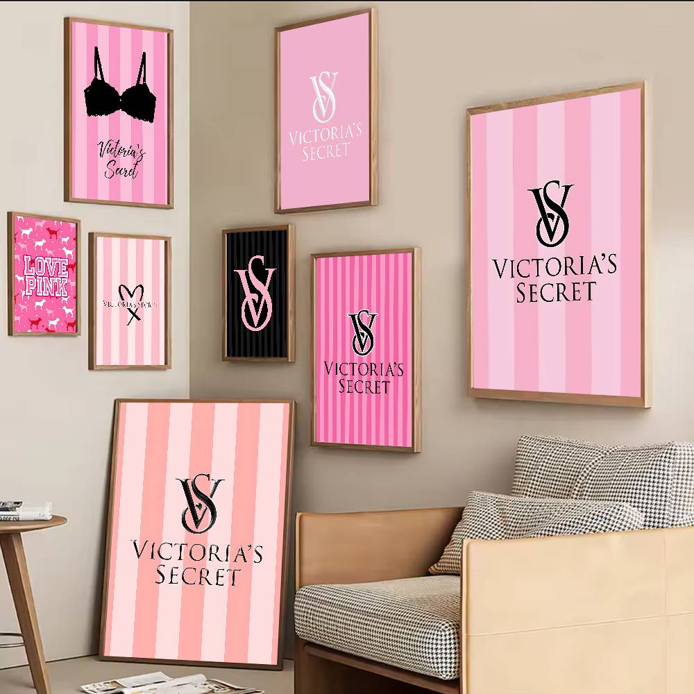 Beauty Makeup Louis Vuitton - V-Victorias-Fashion-S-Secret Vintage Posters Sticky Whitepaper Prints