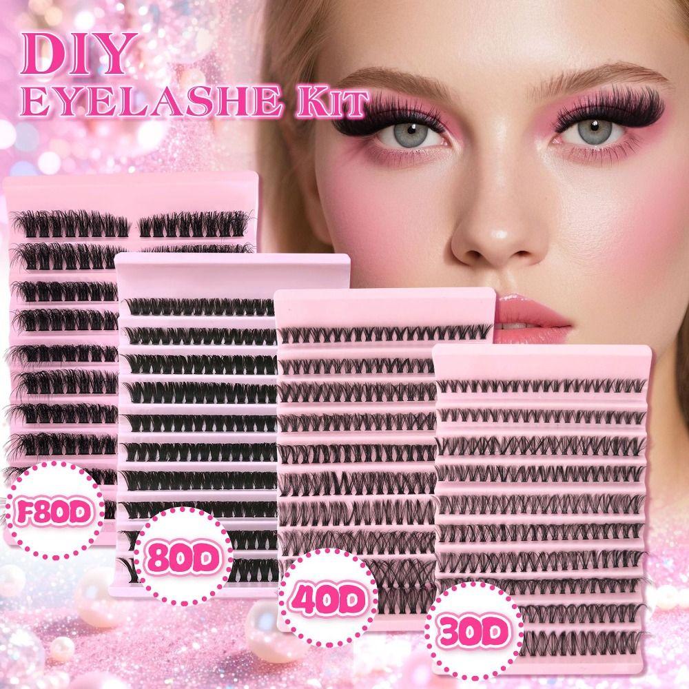 Eyelash Extension - Natural Look False Eyelashes Wispy Style