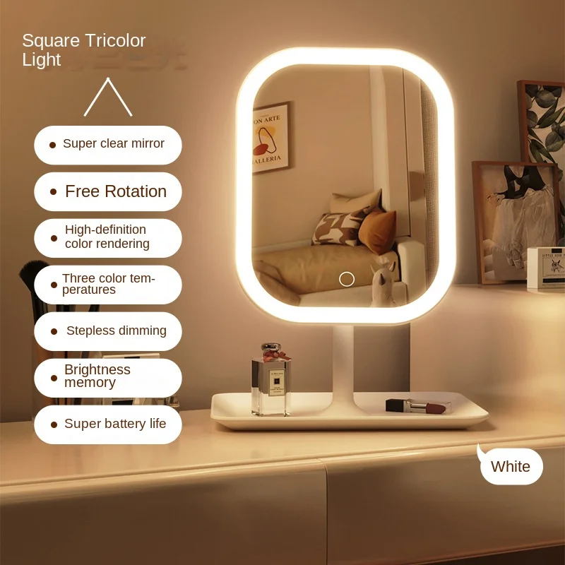 Beauty Makeup Light - New LED Modern Desktop Vanity Mirror,