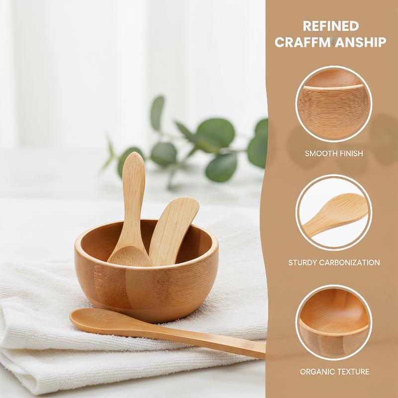 Beauty Makeup Face - 3pcs Mini Size Bamboo Diy Face