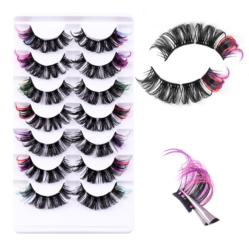 Beauty Makeup Look - Natural Look Curling Synthetic Fiber Segmented