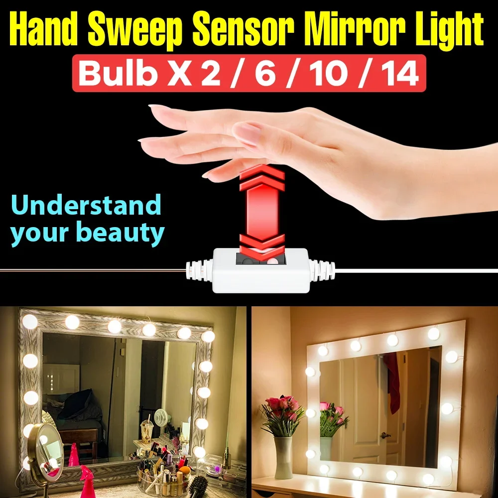 Beauty Makeup Light - Lady LED Beauty Makeup Lights USB
