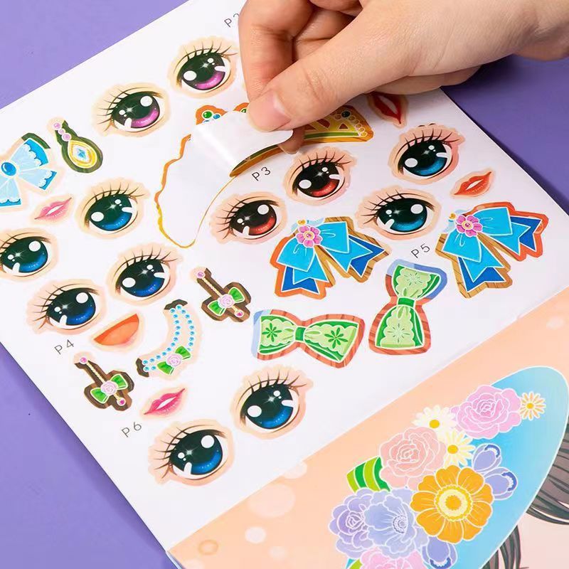 Princess Dress Up Sticker Book - огляд і ціна Beauty Makeup Book