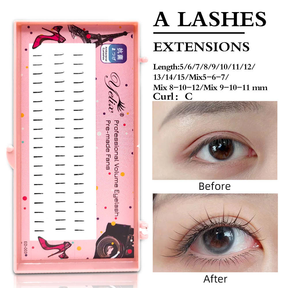 Yelix Natural Soft Individual  - огляд і ціна Eyelash Extension