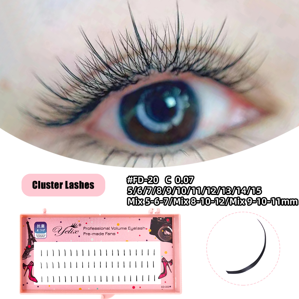 Yelix Natural Soft Individual  - огляд і ціна Eyelash Extension