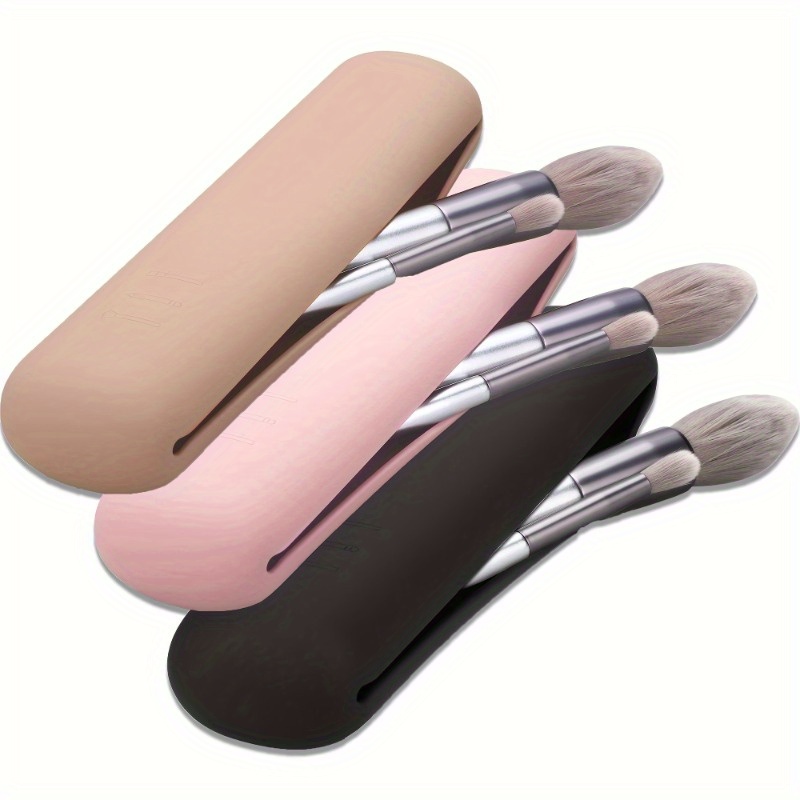 Travel Makeup Brush Holder,Sil - огляд і ціна Beauty Makeup Face