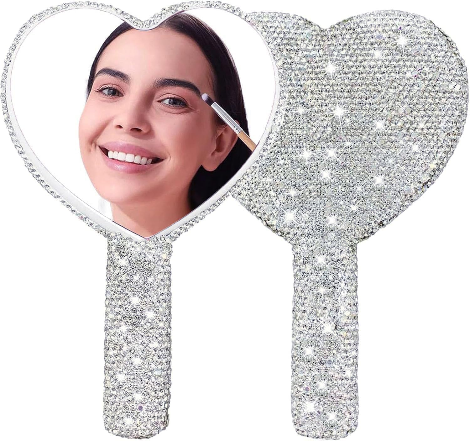 Diamond Handheld Makeup Mirror - огляд і ціна Beauty Love Makeup