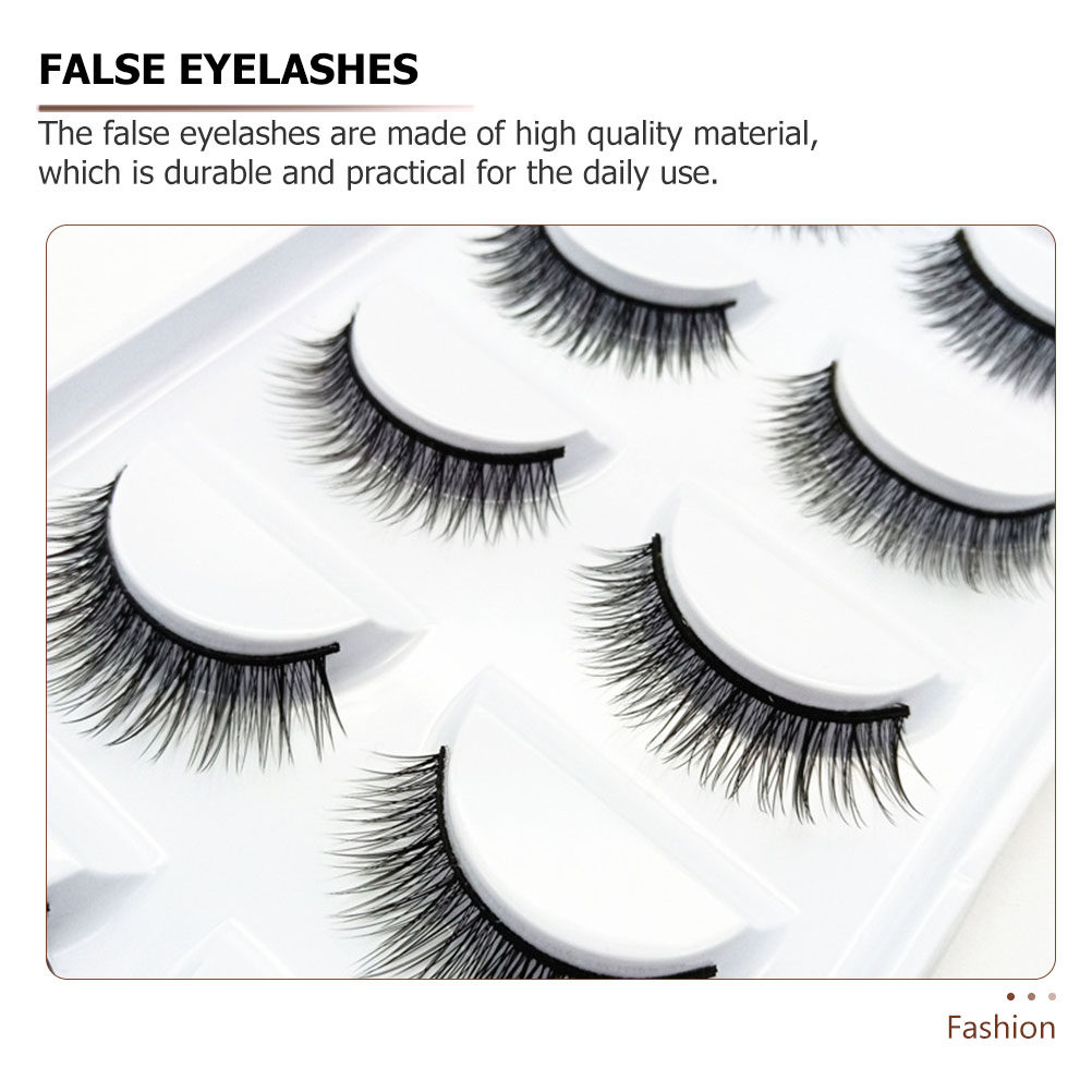 10Pairs Natural False Eyelashe - огляд і ціна Beauty Makeup Look