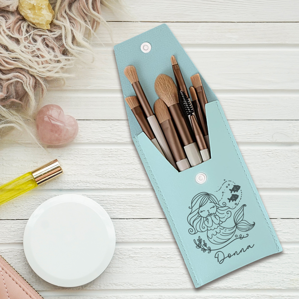 1pc Custom Name Makeup Brush,  - огляд і ціна Beauty Makeup Names