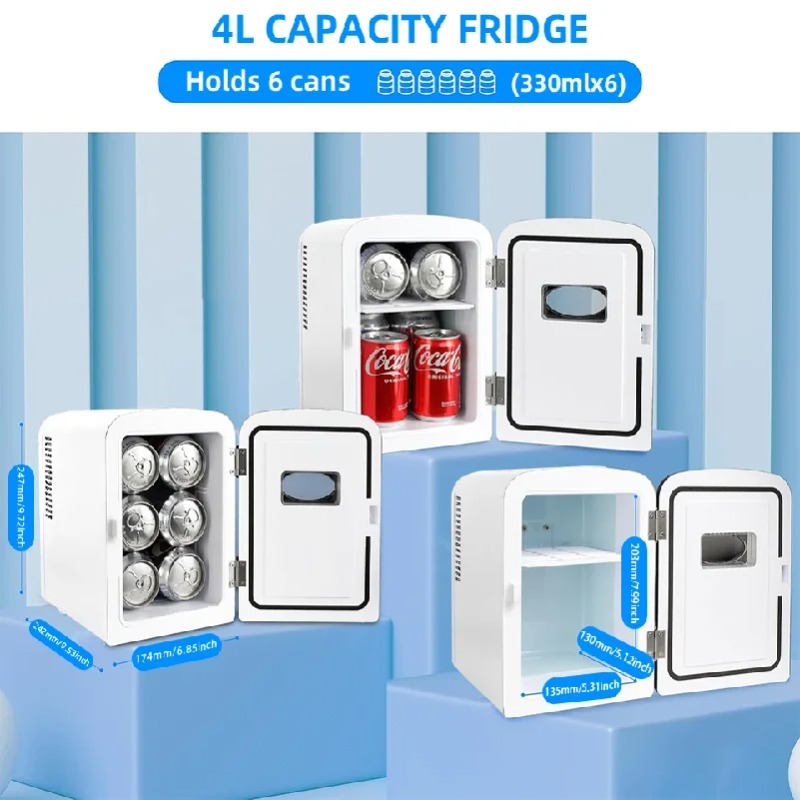 Portable 4L Mini Beauty Fridge - огляд і ціна Beauty Makeup Fridge