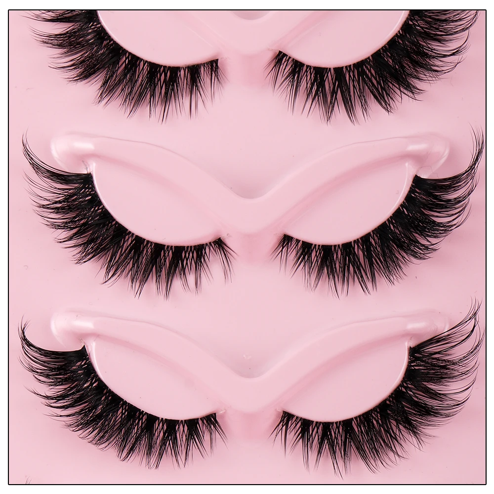 Cat Eye 5 Pairs 3D Natural Fal - огляд і ціна Beauty Makeup Look