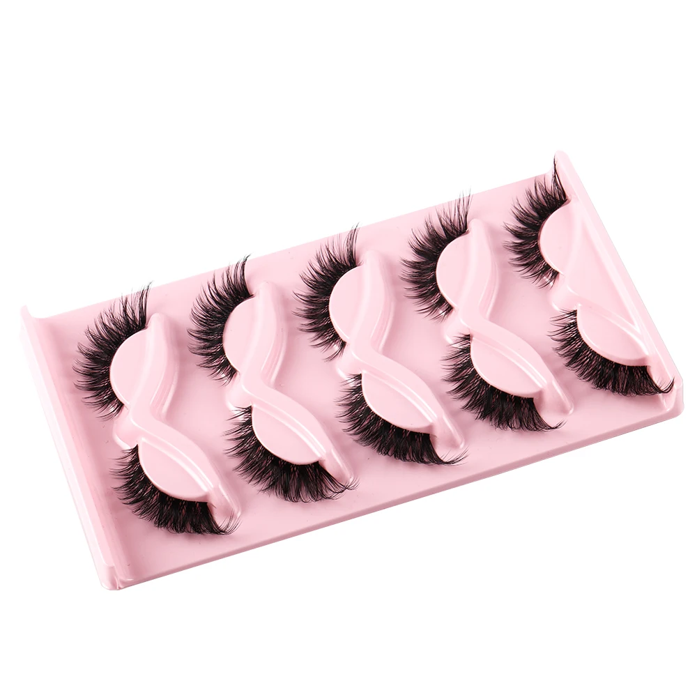 Cat Eye 5 Pairs 3D Natural Fal - огляд і ціна Beauty Makeup Look