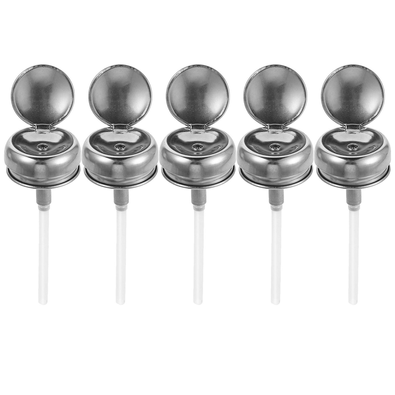 5Pcs Stainless Steel Aluminum  - огляд і ціна Makeup And Beauty