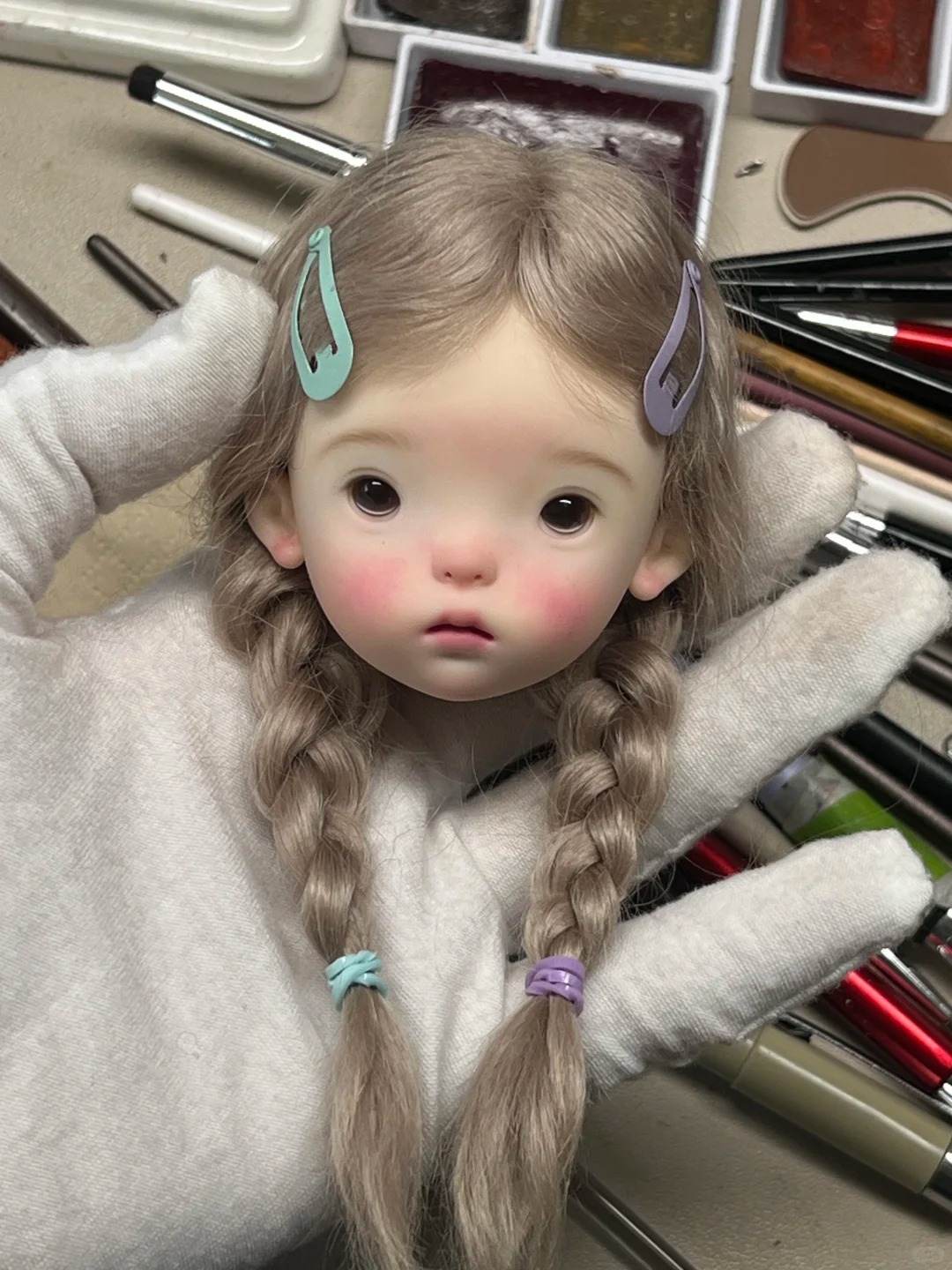 SD BJD Doll 1/6 Landoudou Head - огляд і ціна Beauty No Makeup