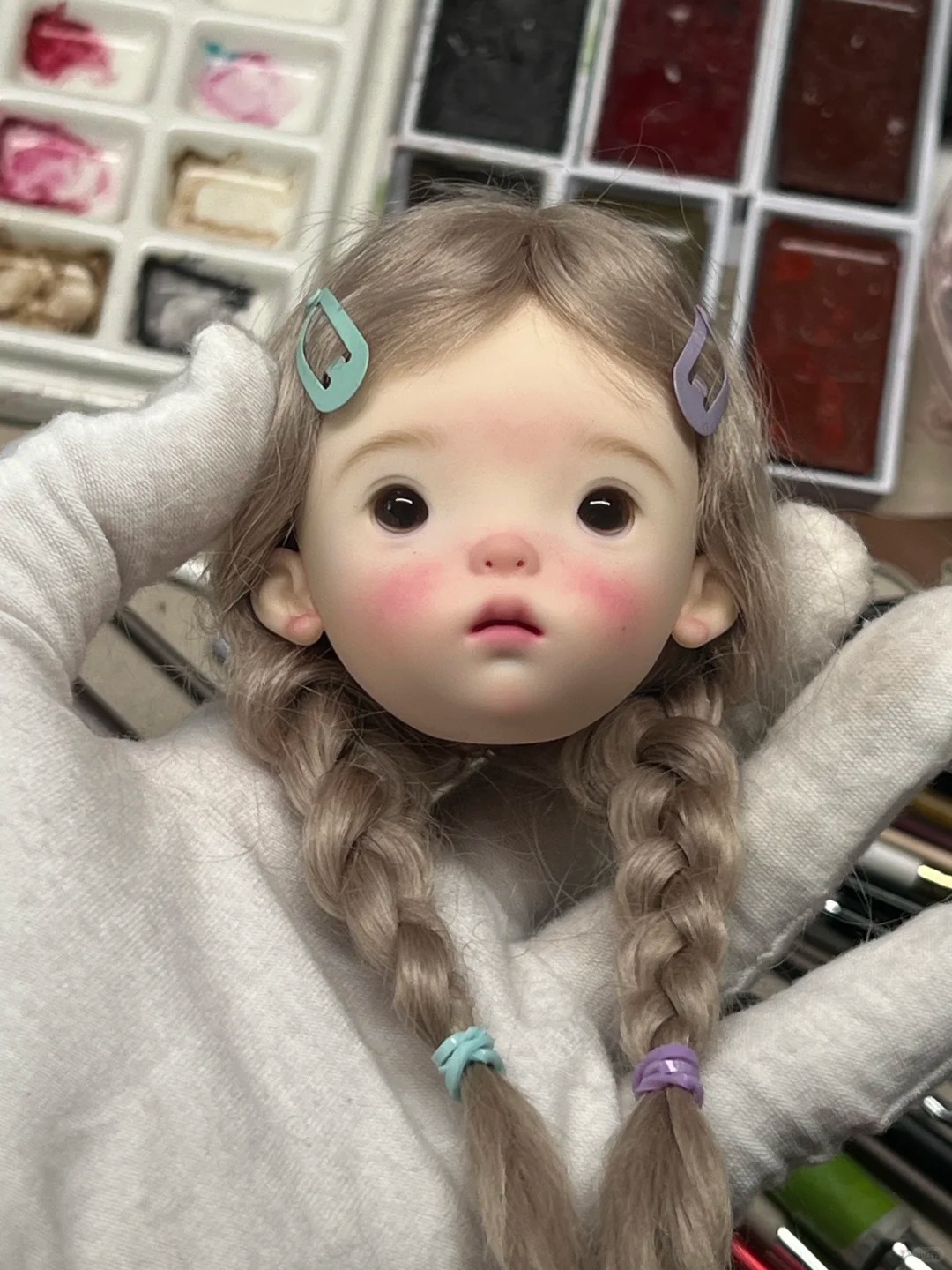 SD BJD Doll 1/6 Landoudou Head - огляд і ціна Beauty No Makeup