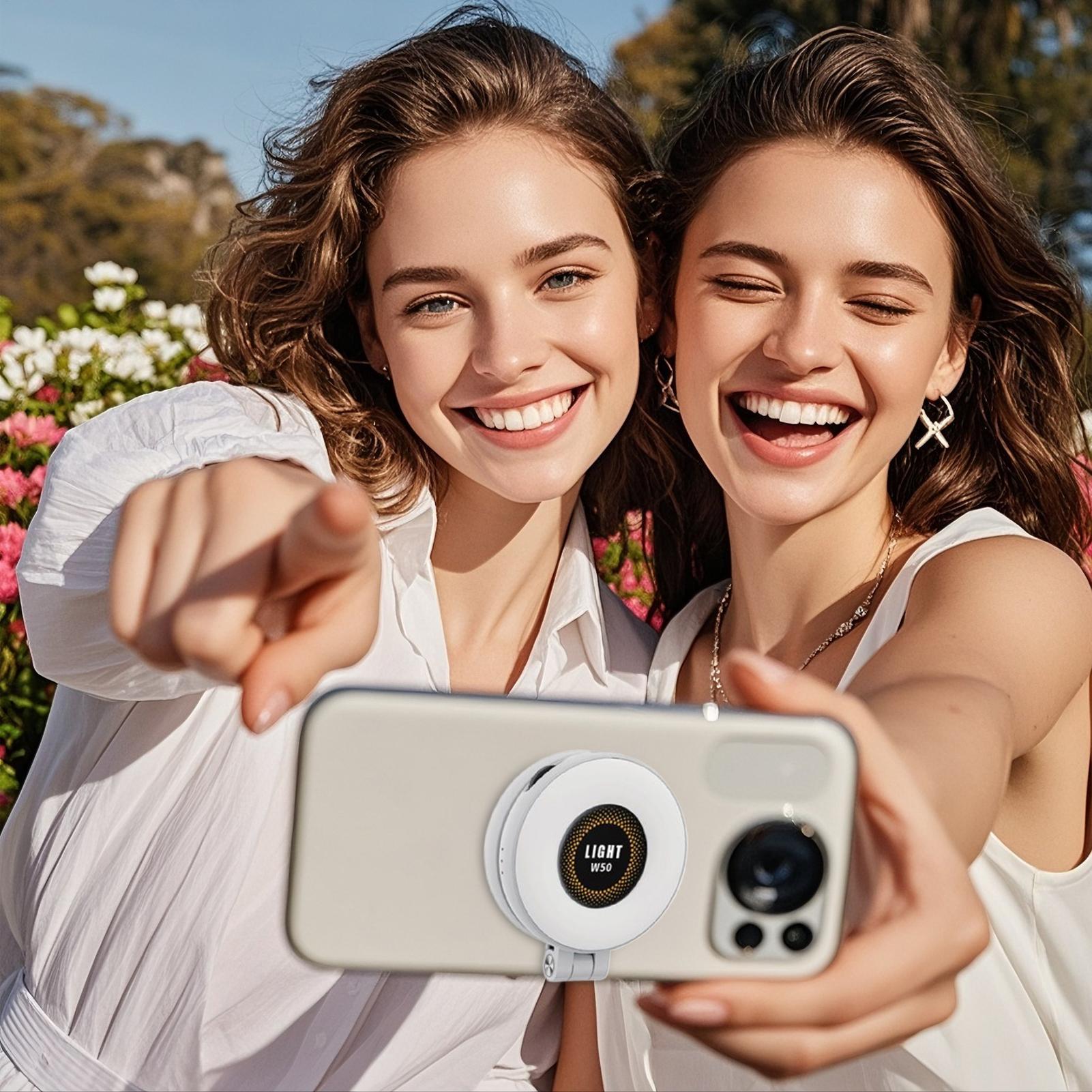 Magnetic Selfie Light 3 Modes  - огляд і ціна Beauty Makeup Light