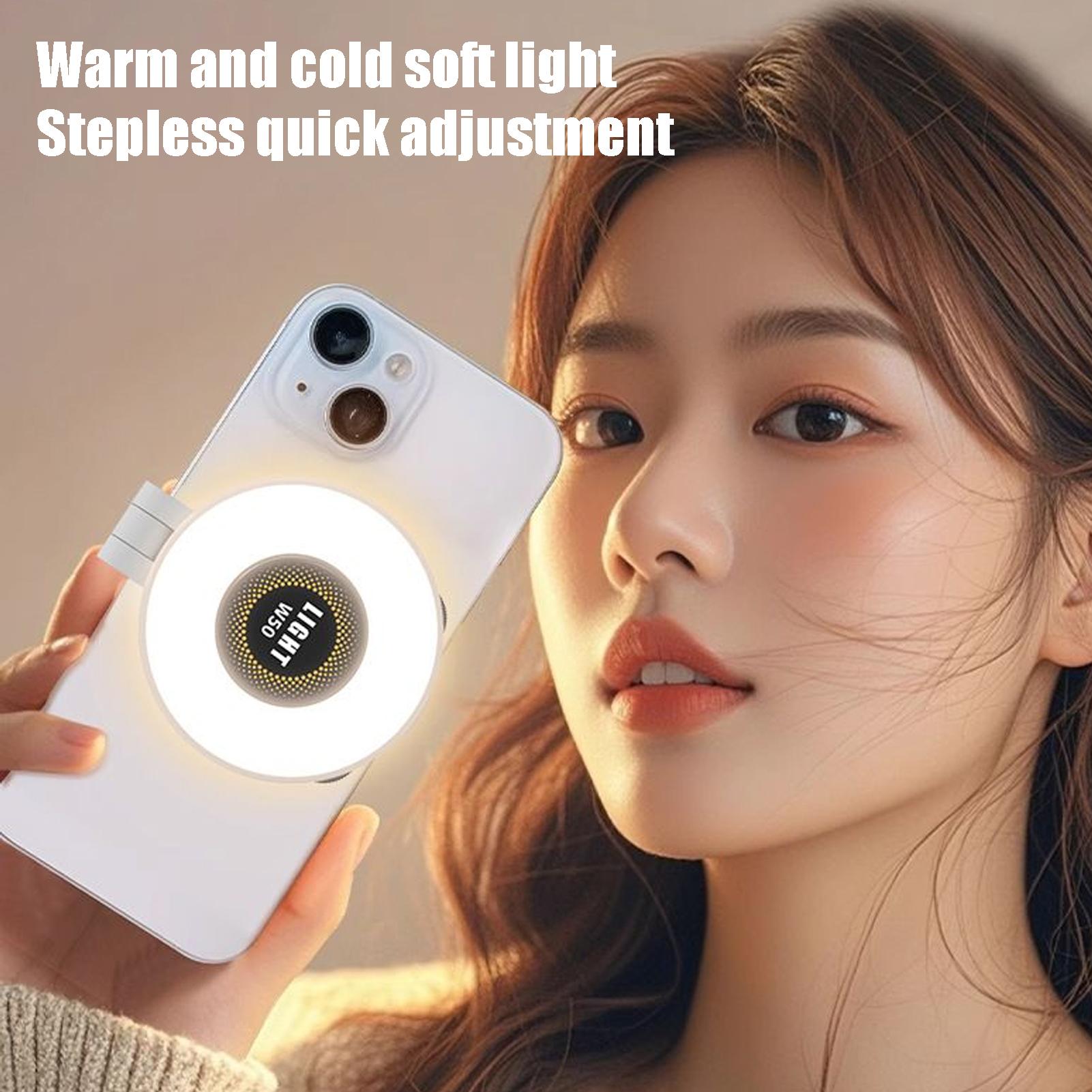 Magnetic Selfie Light 3 Modes  - огляд і ціна Beauty Makeup Light