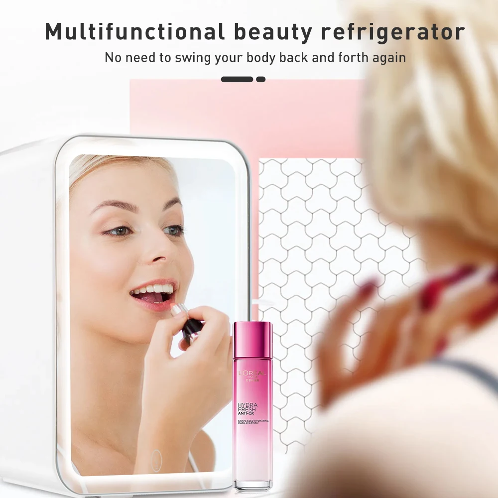 4L Mini Beauty Fridge with LED - огляд і ціна Beauty Makeup Fridge