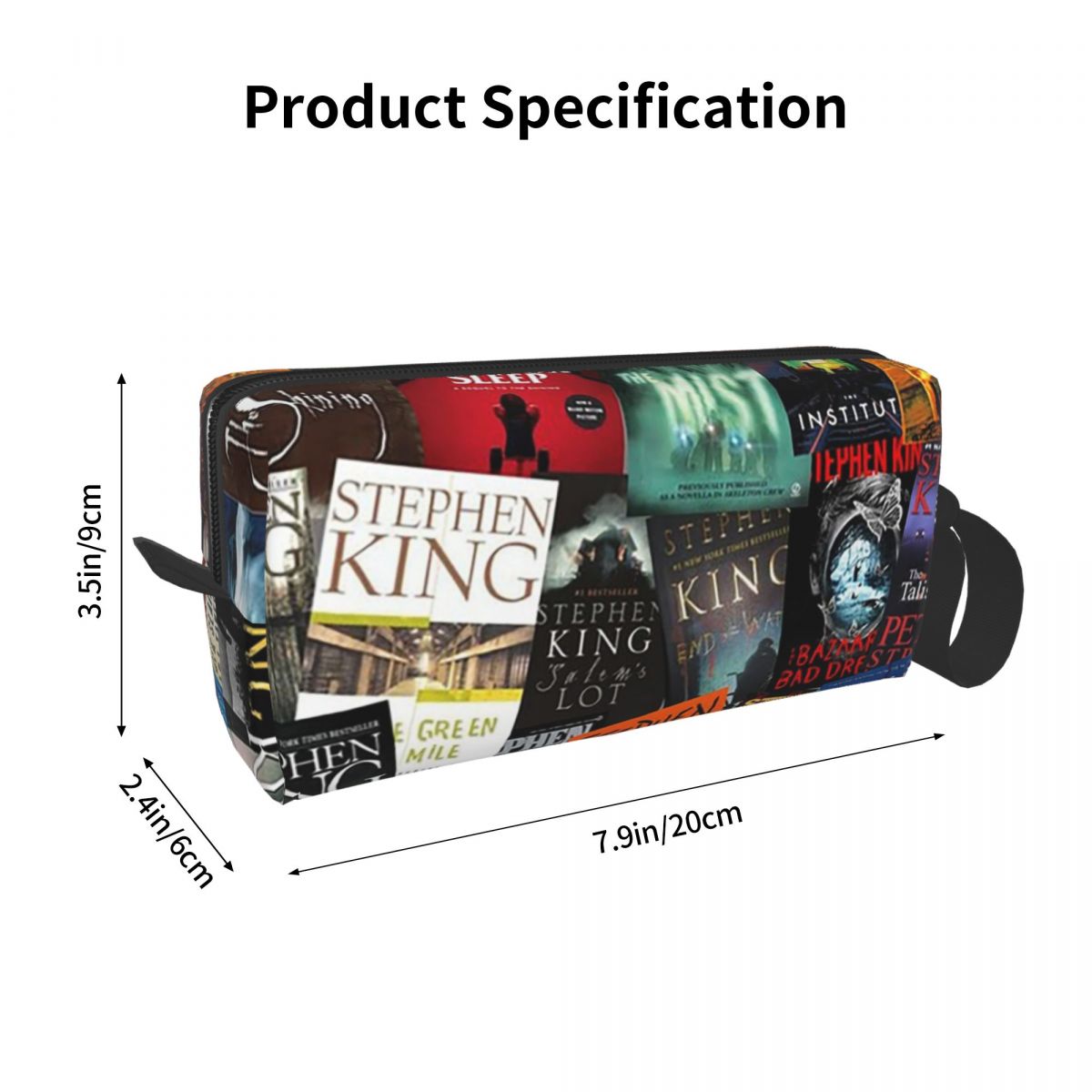 Stephen King Book Covers Horro - огляд і ціна Beauty Makeup Book