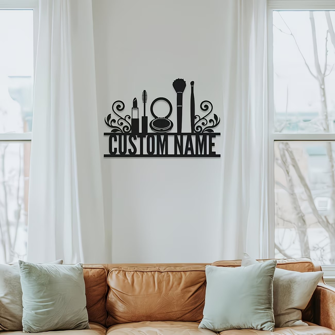 Personalized Metal Wall Decora - огляд і ціна Beauty Makeup Names