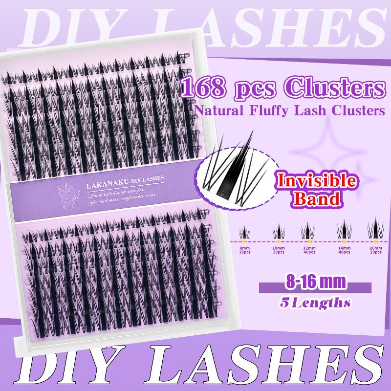 Natural Eyelashes Lashes Clust - огляд і ціна Eyelash Extension