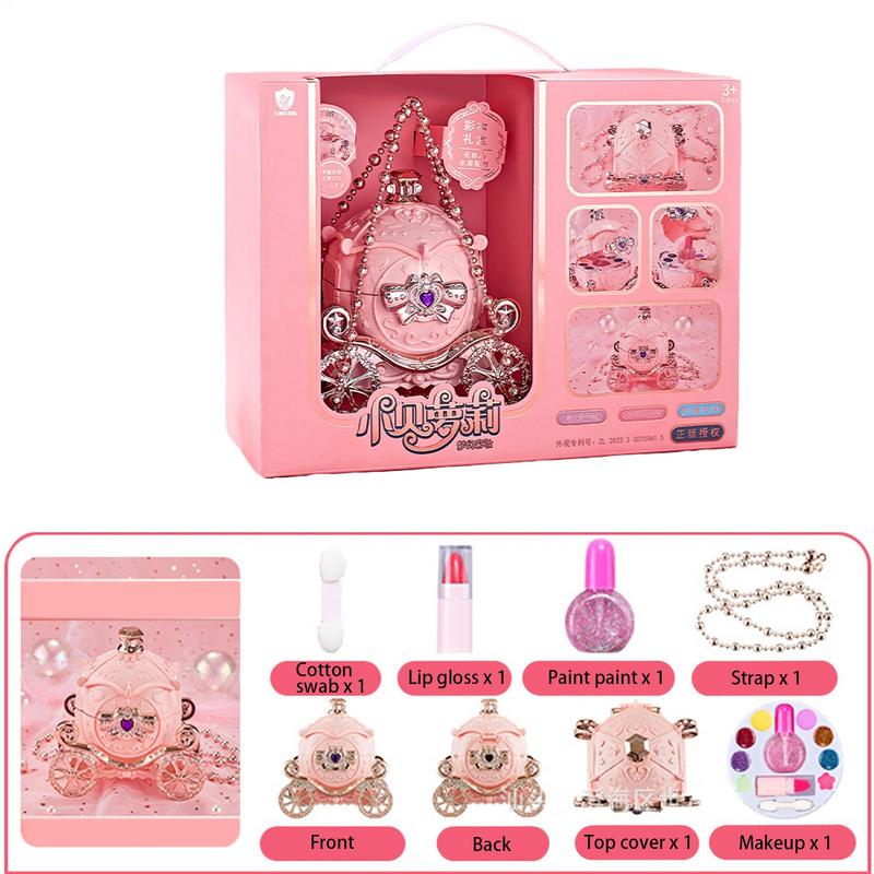 Girls Makeup Set Pink Carriage - огляд і ціна Beauty Real Makeup