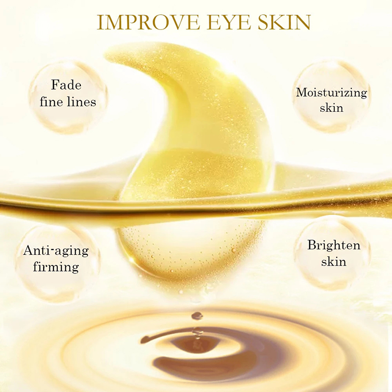 5/10/20/30 Pairs Crystal Gold  - огляд і ціна Collagen Eye Patch