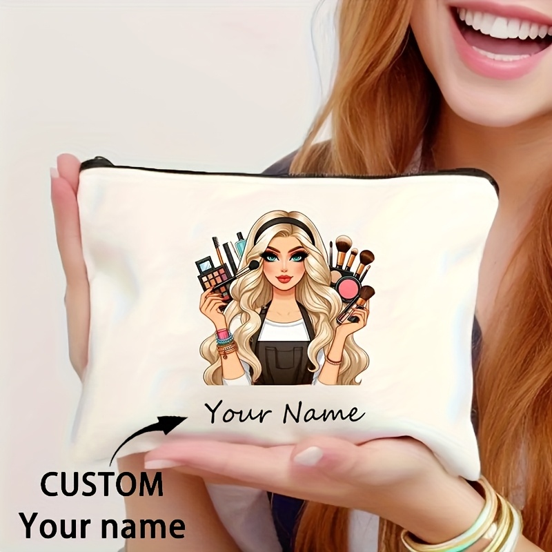 1-3pcs Custom Name Makeup Bag  - огляд і ціна Beauty Makeup Names