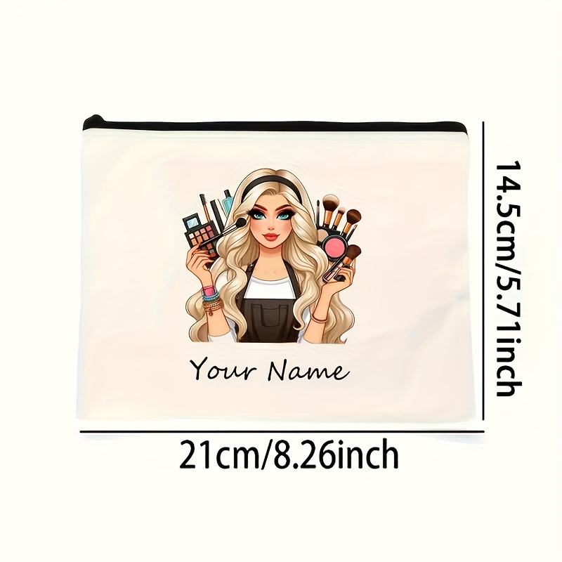1-3pcs Custom Name Makeup Bag  - огляд і ціна Beauty Makeup Names