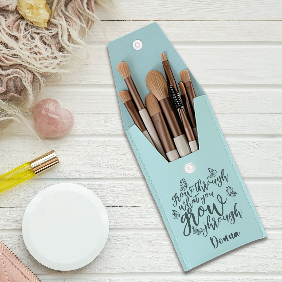 1pc Custom Name Makeup Brush,  - огляд і ціна Beauty Makeup Names