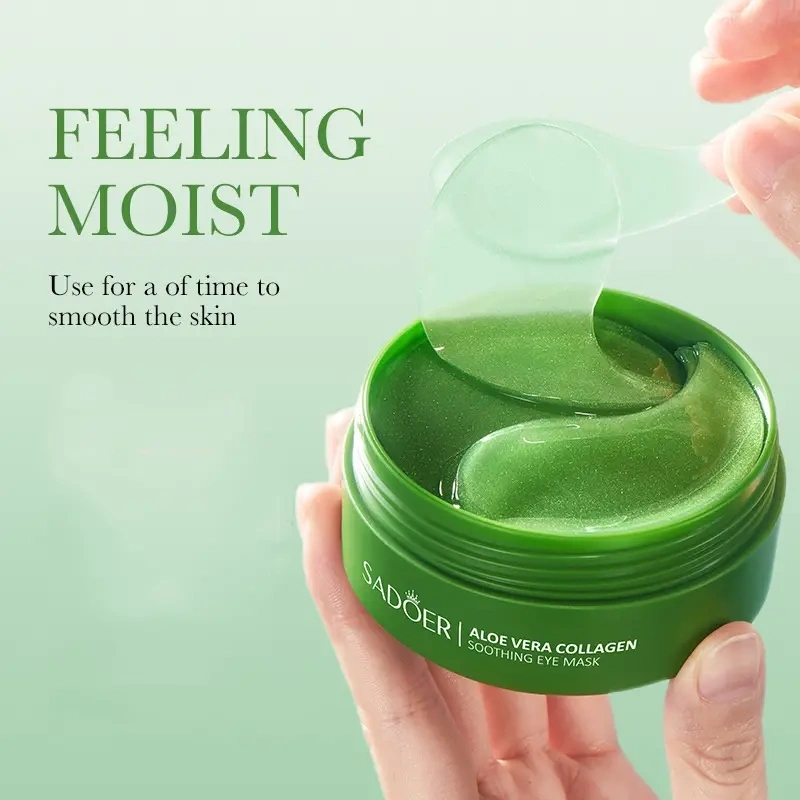 60 Pieces of Aloe Vera Collage - огляд і ціна Collagen Eye Patch