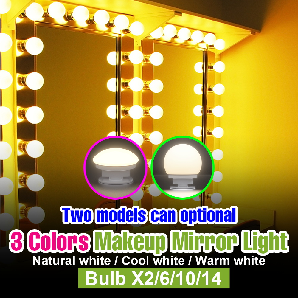 LED Makeup Mirror Light 5V Dim - огляд і ціна Beauty Makeup Light