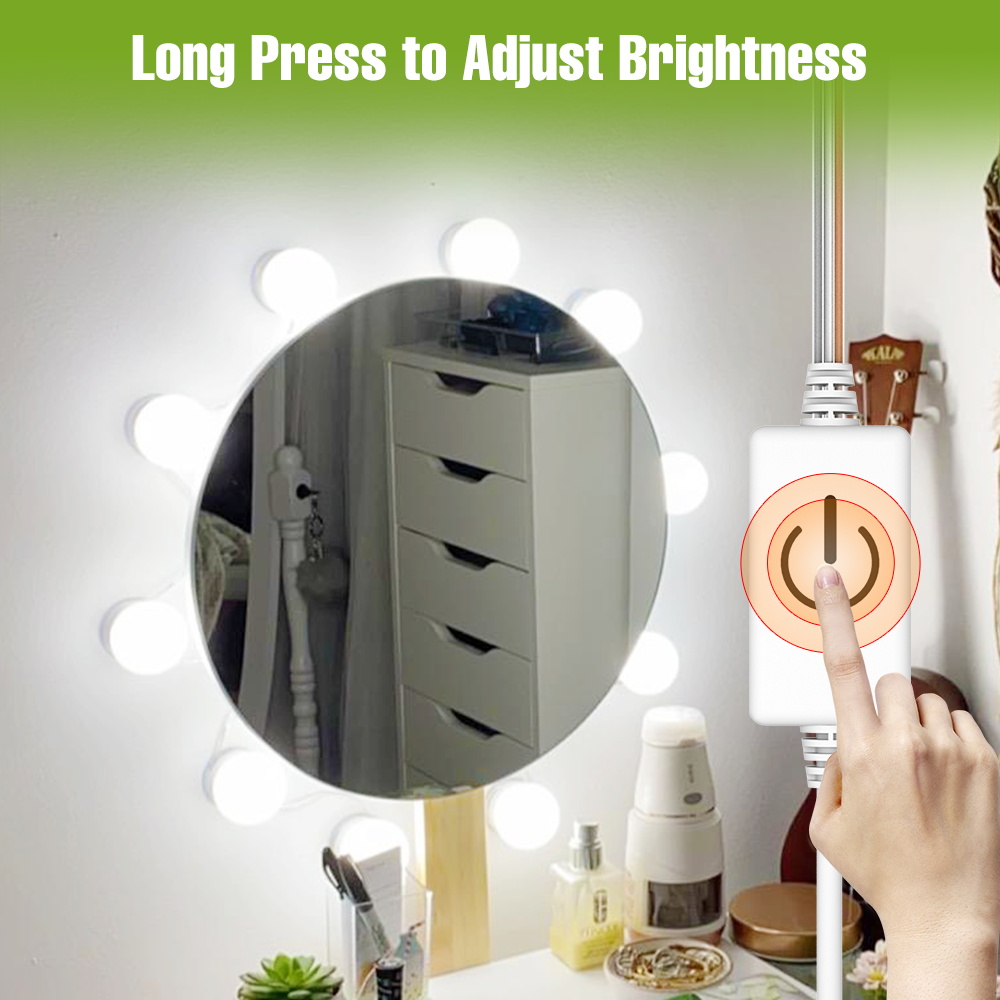 LED Makeup Mirror Light 5V Dim - огляд і ціна Beauty Makeup Light