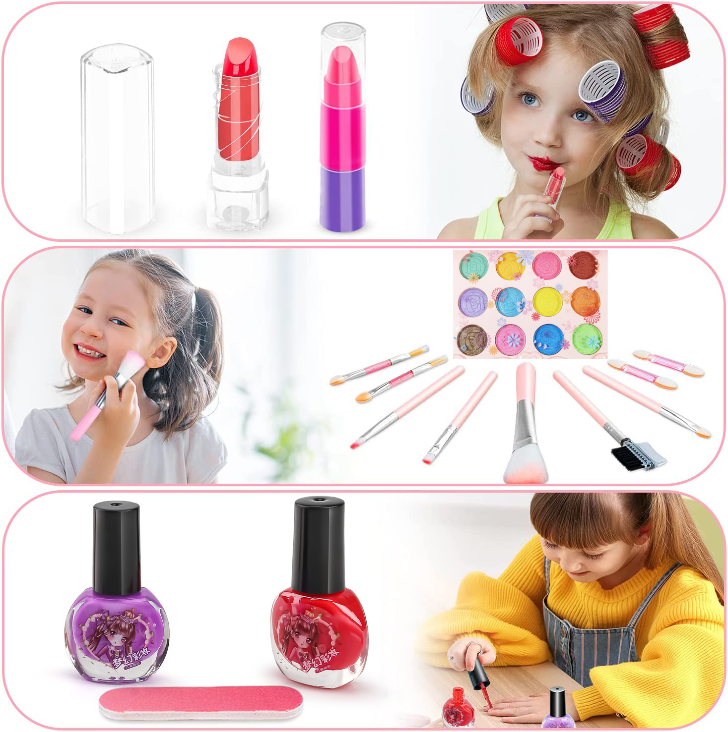 Kids Makeup Toy Kit for Girls, - огляд і ціна Beauty Real Makeup