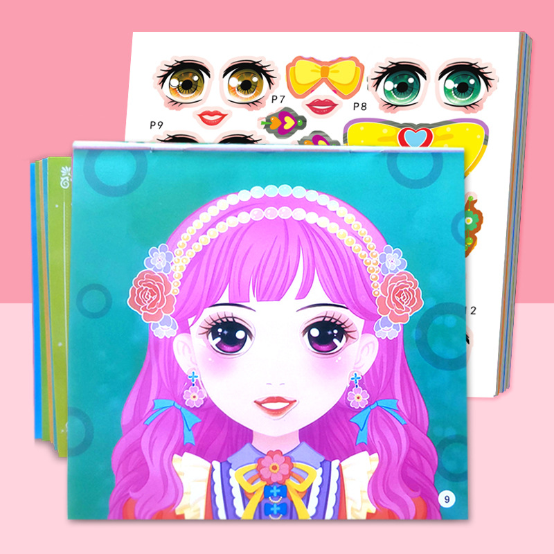 Princess Dress Up Stickers, 2- - огляд і ціна Beauty Makeup Book