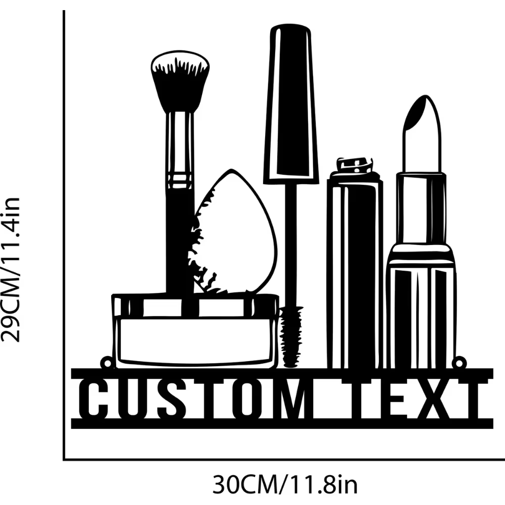 Custom Metal Wall Art with Bea - огляд і ціна Beauty Makeup Names