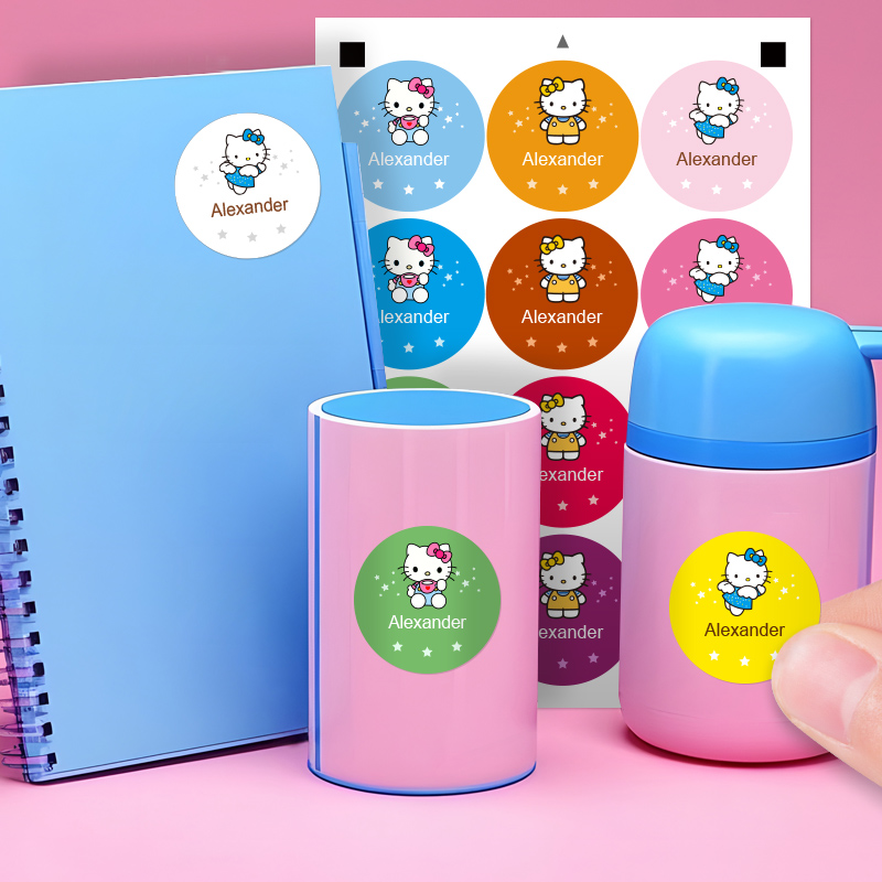Custom Hello Kitty Name Sticke - огляд і ціна Beauty Makeup Names