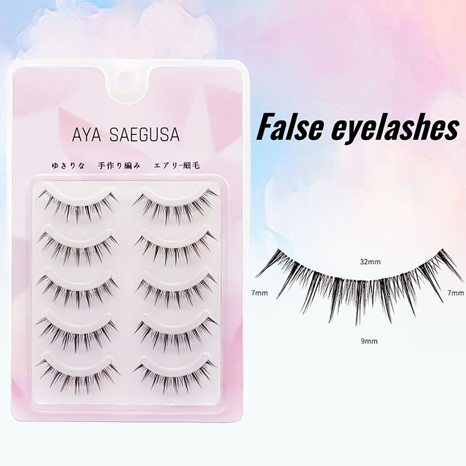 Lashes Wispy Eyelashes 6-12mm  - огляд і ціна Beauty Makeup Look