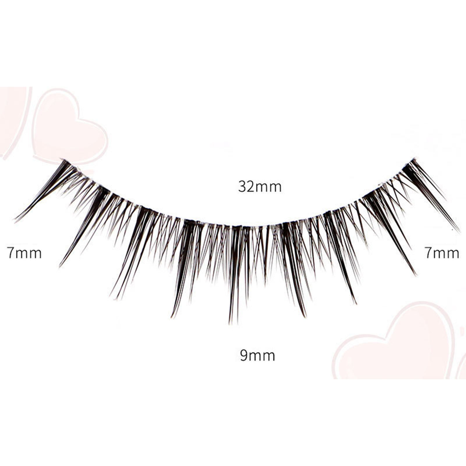 Lashes Wispy Eyelashes 6-12mm  - огляд і ціна Beauty Makeup Look
