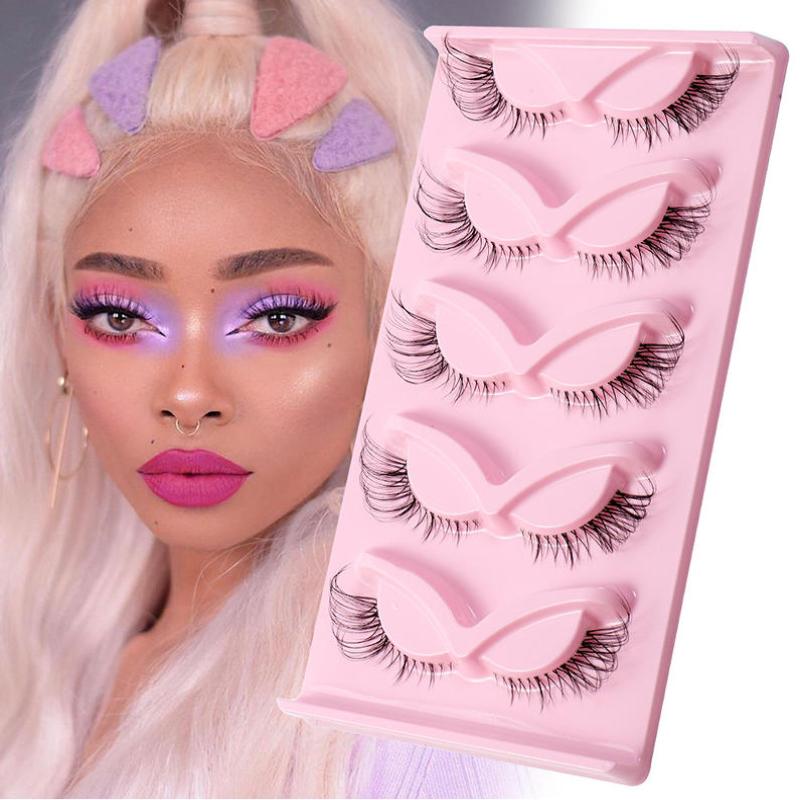 5 Pairs Fox Eye False Eyelashe - огляд і ціна Eyelash Extension