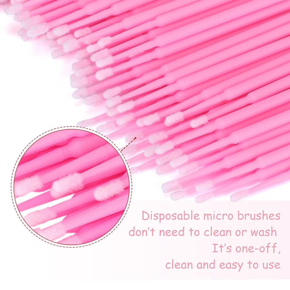 500PCS Disposable Micro Cotton - огляд і ціна Eyelash Extension
