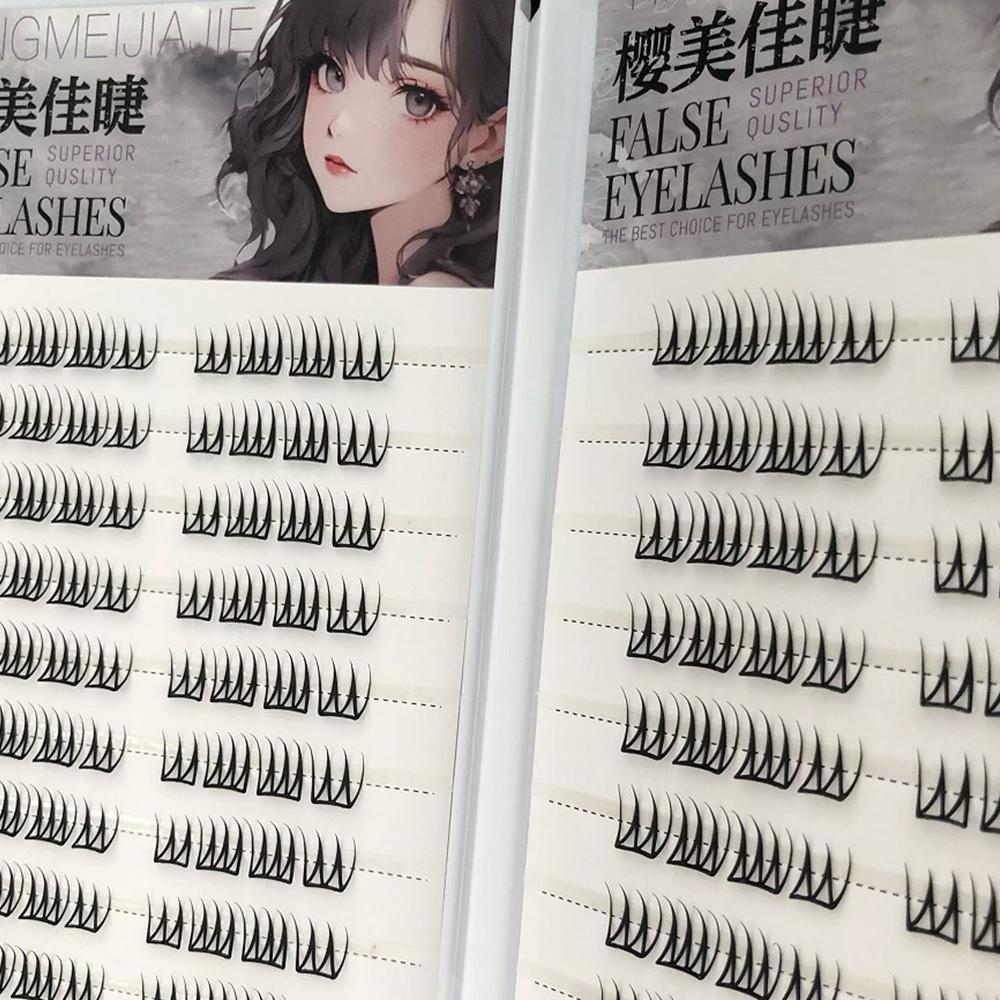 DIY Self Adhesive False Eyelas - огляд і ціна Beauty Makeup Look