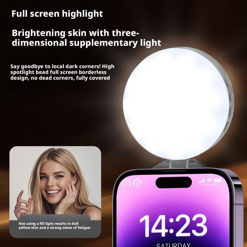 Magnetic Mobile Phone Fill Lig - огляд і ціна Beauty No Makeup